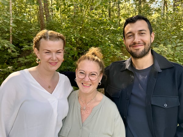 Linnea, Helene och Andrej